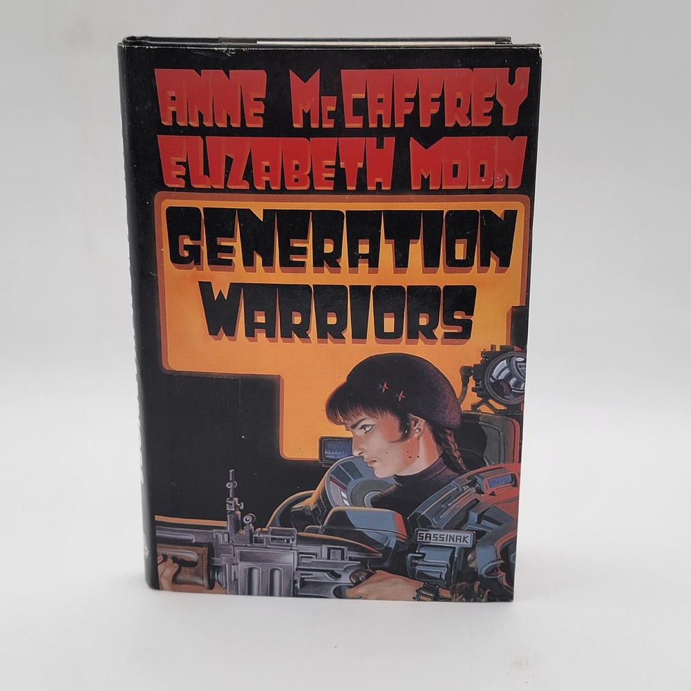 Anne McCaffrey Generation Warriors Hardcover 1991 Baen Planet Pirates Good
